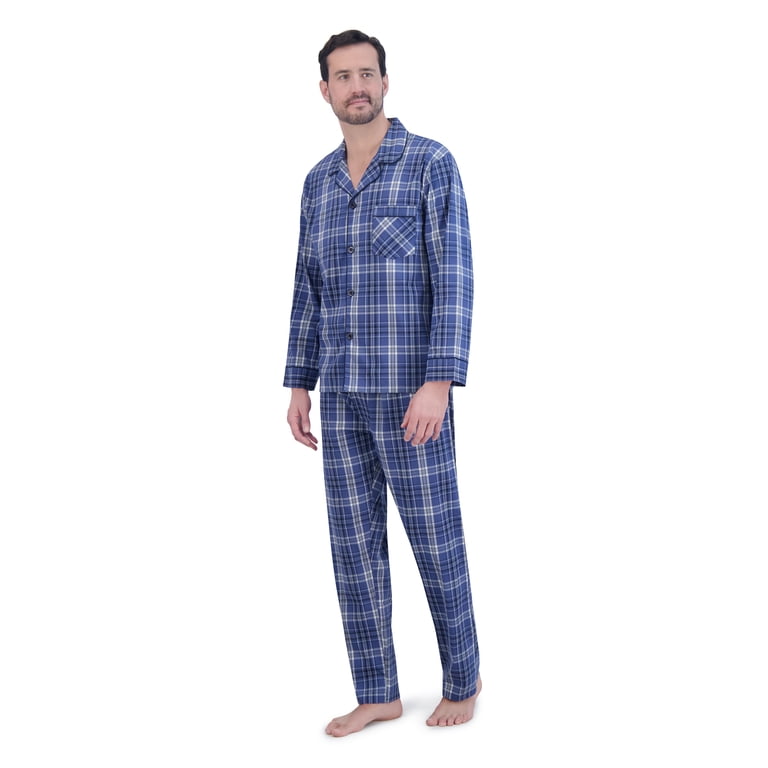 Hanes Men's Stretch Woven Pajama Set photo 1