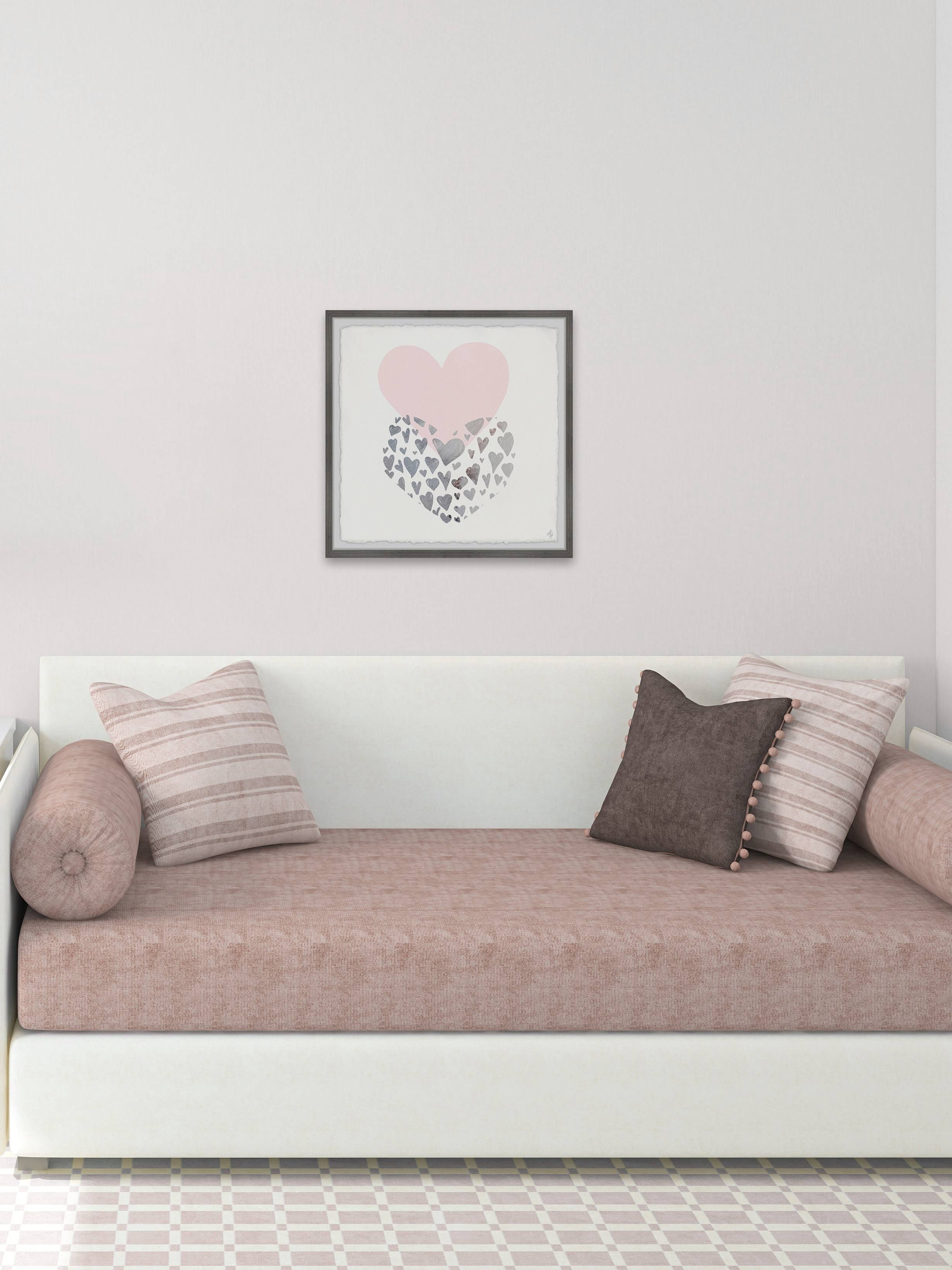 Marmont Hill Heart to Heart Framed Wall Art