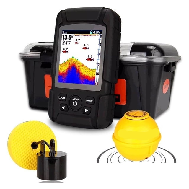 Finders Boat Wired Transducer Fishing Finder Sensor Sonar Waterproof Depth for Ice Fishing Sea
