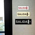 thumbnail image 3 of Signs ByLITA Basic Salida Sign (Ivory/Dark Brown) - Medium, 3 of 8