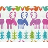 Pack of 1, Holiday Moose 30" x 417' Half Ream Gift Wrap (Metallized) for Holiday, Party, Kids' Birthday, Wedding & Special Occasion Packaging