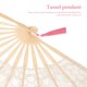 thumbnail image 3 of HEALEEP 30Ud Tassel Delicado Para Marcapáginas Y Accesorios De Fabricado En Material Resistente, 3 of 6