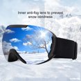 thumbnail image 4 of SPRING PARK Winter Outdoor Snow Sports Goggles Anti-Fog Ski Snowmobile Snowboard Skate Glasses Eyewear, 4 of 7