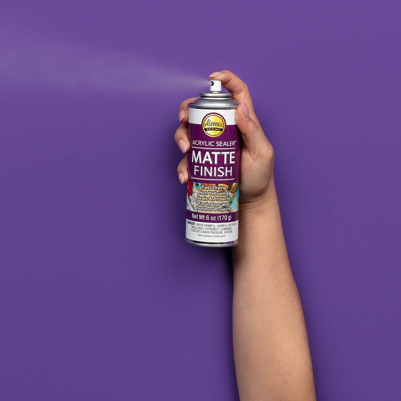Aleene's Spray Acrylic Sealer Matte Finish, 12 Pack