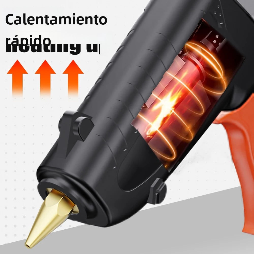 150W Industrial Grade Electric Glue Gun for DIY Home Use, Furniture Repairs and Crafts