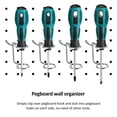 thumbnail image 4 of Beaupretty Iron Pegboard Screwdriver Organizer Hooks for Tool Storage Use, 4 of 8