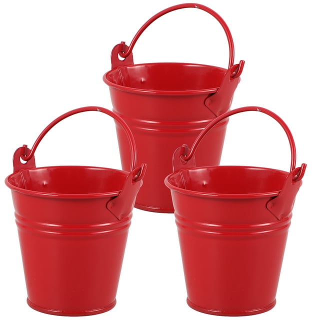 3pcs Plants Pot Metal Planter Modern Style Flower Pot Indoor Plants Succulents Planting Container