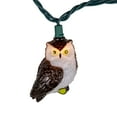 thumbnail image 6 of 10-Count Brown and Whte Owl Patio Light Set 5.75ft Green Wire, 6 of 7