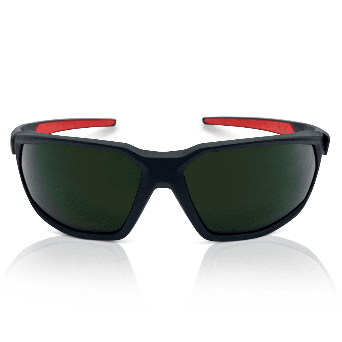 Jackson Safety Safety Glasses - HyperGuard F-Series - Shade 5.0 IR Lens - Black Full Frame - STA-CLEAR Anti-Fog