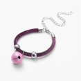 thumbnail image 1 of Collar ajustable para mascotas Collar de gato grabado Collar de gato suave Collar ajustable para (rosa), 1 of 3