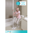 thumbnail image 4 of Stander Wonder Pole Slim, Tension Mounted Security Pole, Elderly Floor to Ceiling Grab Bar for Seniors, Bathroom Grab Bar Safety Rail, Supports 300 lbs, Black, 4 of 7