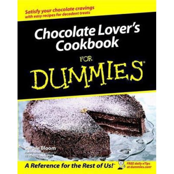 Pre-Owned Chocolate Lover's Cookbook for Dummies