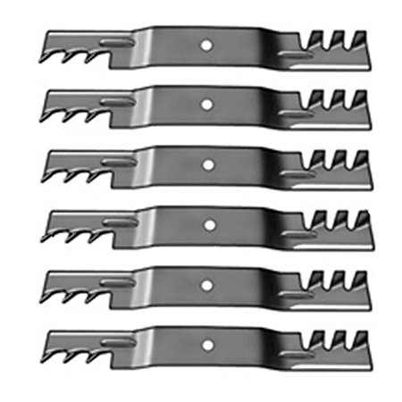 Grasshopper Lawn Mower Blade - Set Of 6 Lawn Mower Blades Replaces Grasshopper 320236 320237 320239