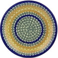 thumbnail image 2 of Polmedia Autumn Swirls Polish Pottery Decorative Plate, 2 of 6