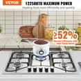 thumbnail image 2 of VEVOR 30-inch Gas Cooktop, 5 Burners Built-in Gas Stove Top, Max 12250BTU NG/LPG Convertible Stainless Steel Natural Gas Hob, with Thermocouple Protection for Camping, RV, Apartment, 2 of 9