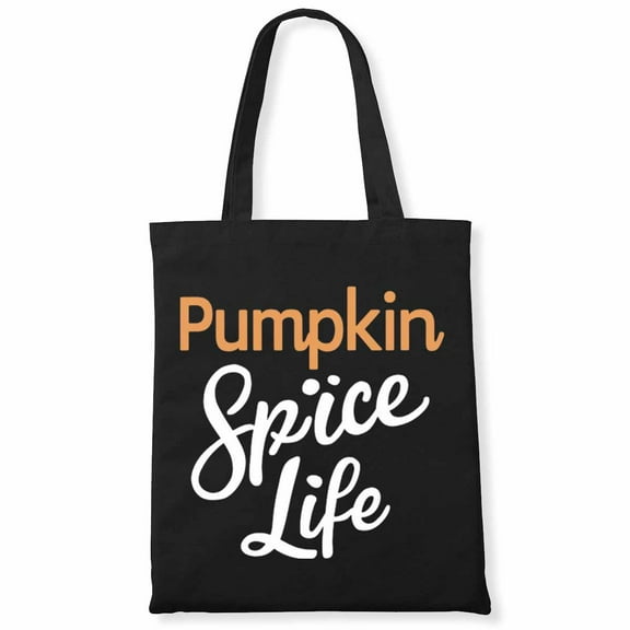 Pumpkin Spice Life Thanksgiving Pumpkin Fall Gift Canvas Bag 1Pc