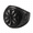 Black, variant on Men’s Four Leaf Clover Ring Stainless Steel Signet Statement Ring with Raised Clover Leaf Details, Symbol Meaning Design, US Sizes 7-13, Gift for Him