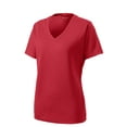 thumbnail image 4 of Sport-Tek Ladies PosiCharge RacerMesh V-Neck Tee, 4 of 5