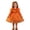 5#Orange, variant on Girls Witch Dress with Hat, Broom & Tights – Glitter Tulle Princess Outfit for Halloween Party Dress-Up Play & Birthday (1#Purple/7-8 Years)