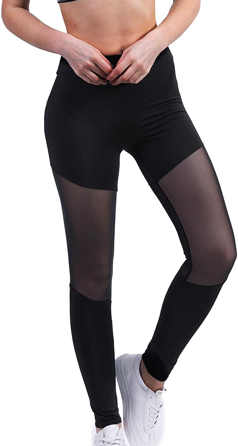 Women's Yoga Leggings Workout Sports 