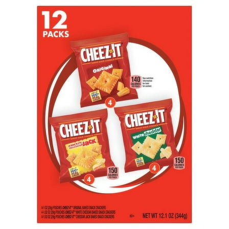 Cheez-It Crackers Variety Pack 12 Count