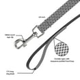 thumbnail image 2 of Vibrant Life Nylon 5ft Anti-Shock Padded Dog Leash, Gray  - For Medium and Large Dogs, 2 of 8