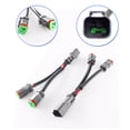 thumbnail image 3 of Conector Adaptador de Enchufe de 2 Pines DT Dtp, , Impermeable, Eléctrico, 2 Vías, Enchufe Flexible para Automóvil, Apto para Reemplazo de Paquete de 2 Yotijar Conector hembra, 3 of 5
