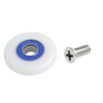 thumbnail image 2 of AFQH 8Pcs Replacement Shower Door Roller Runner Wheels 19/23/25mm Wheel Diameter, 2 of 7