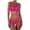 Hot Pink, variant on Womens Bikini Sets Two Piece Push Padded Bra Bandage Bikini Swimsuit Swimwear Tummy Control Bathing Suits S