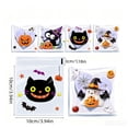 thumbnail image 3 of Beforeyayn Halloween Goodie Bags with Stickers, Clear Cellophane Candy Pouches, Diy Halloween Party Favor Bags for Kids, Non-Woven Treat Sacks for Trick or Treat, 3 of 6