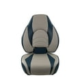 thumbnail image 3 of Springfield Fish Pro High Back Folding Seat - Blue/Grey, 3 of 3