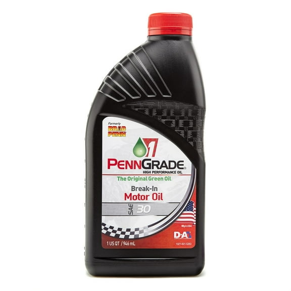 PennGrade 1 7120 30W  Engine Break-in Oil - 1 Quart Bottle (Case of 12) - 71206