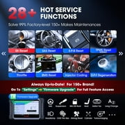 Autel OBD2 Scanner MK808S, Full System Diagnostic Tool, Code Reader and Clear, 28+ Service, Active Test