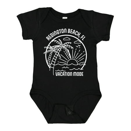 

Inktastic Summer Vacation Mode Redington Beach Florida Gift Baby Boy or Baby Girl Bodysuit