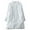 White 3/4 sleeve tshirts, variant on Womens Loose Fit 3/4 Sleeve Double Layered Tops Elegant Crew Neck Button Long Tshirts Ladies Trendy Going out Tunic Tees Shirts White 0713-3/4 sleeve tshirts M