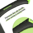 thumbnail image 3 of WORKPRO Folding Saw, Small Hand Pruning Saw with 7 Inch Blade - Portable Camping Saw with Triple Cut Teeth for Trees Trimming Branches Cutting Gardening Hunting, Push Button Lock, 3 of 10