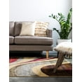thumbnail image 5 of Unique Loom Barista Collection Area Rug - Ngada (6' x 9' Rectangle Beige/Red), 5 of 7