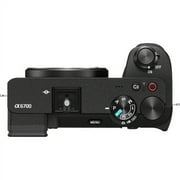 Sony a6700 Mirrorless Camera Bundle | 26MP APS-C Sensor, AI AF, 11fps Burst, 4K Video