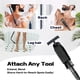 thumbnail image 2 of Mango extensible XUNE para afeitadora de seguridad, longitud ajustable, color negro, 2 of 7