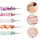 thumbnail image 2 of 5PCS Juego de Rotuladores de Doble Punta - Mango Acrílico, Punta de Metal, para Manicura, Rhinestone Picking, Nail Art, 2 of 8