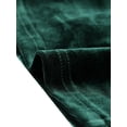 thumbnail image 5 of Unique Bargains Women's Halloween Costume Velvet Shrugs Open Front Cropped Bolero Jacket S Green, 5 of 6