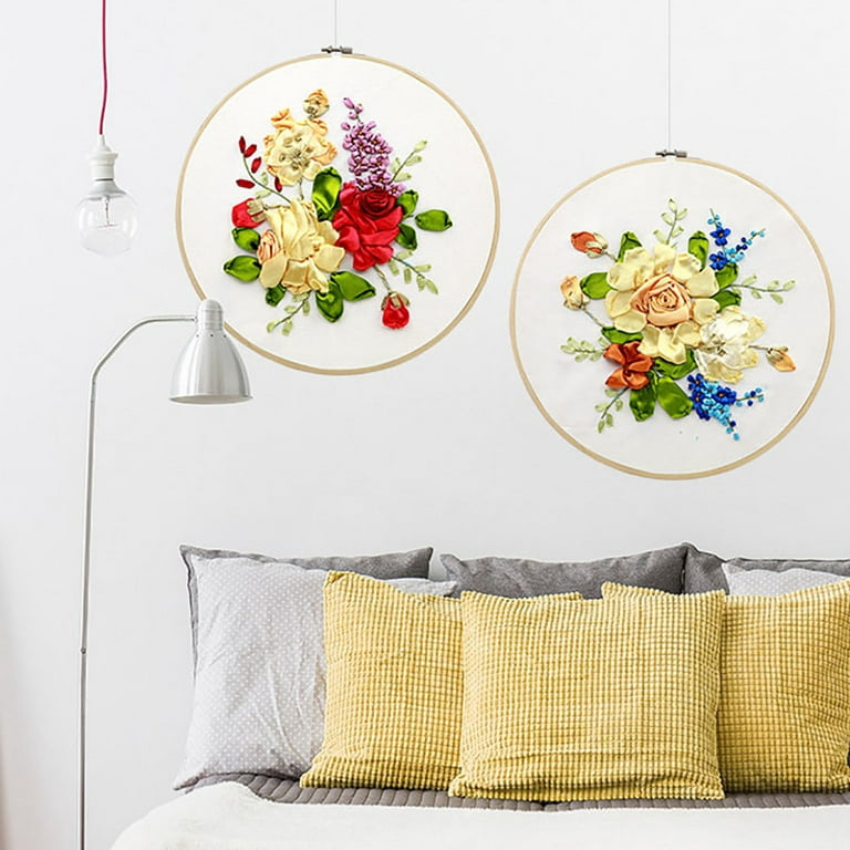 Stamped Embroidery Kit Mini Cross Stitch Kit With Hoop Stamped Pattern  Cloth Instructions For Living Room Bedroom Dining Room - AliExpress