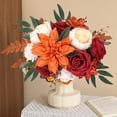 thumbnail image 5 of Artificial Flowers Combo Silk Mix Peony Rose Hydrangea Daisy Fake Spring Flowers w/Stem for DIY Wedding Bouquets Centerpieces Arrangements Table Decor Party Bridal Baby Shower Home Decor, 5 of 5