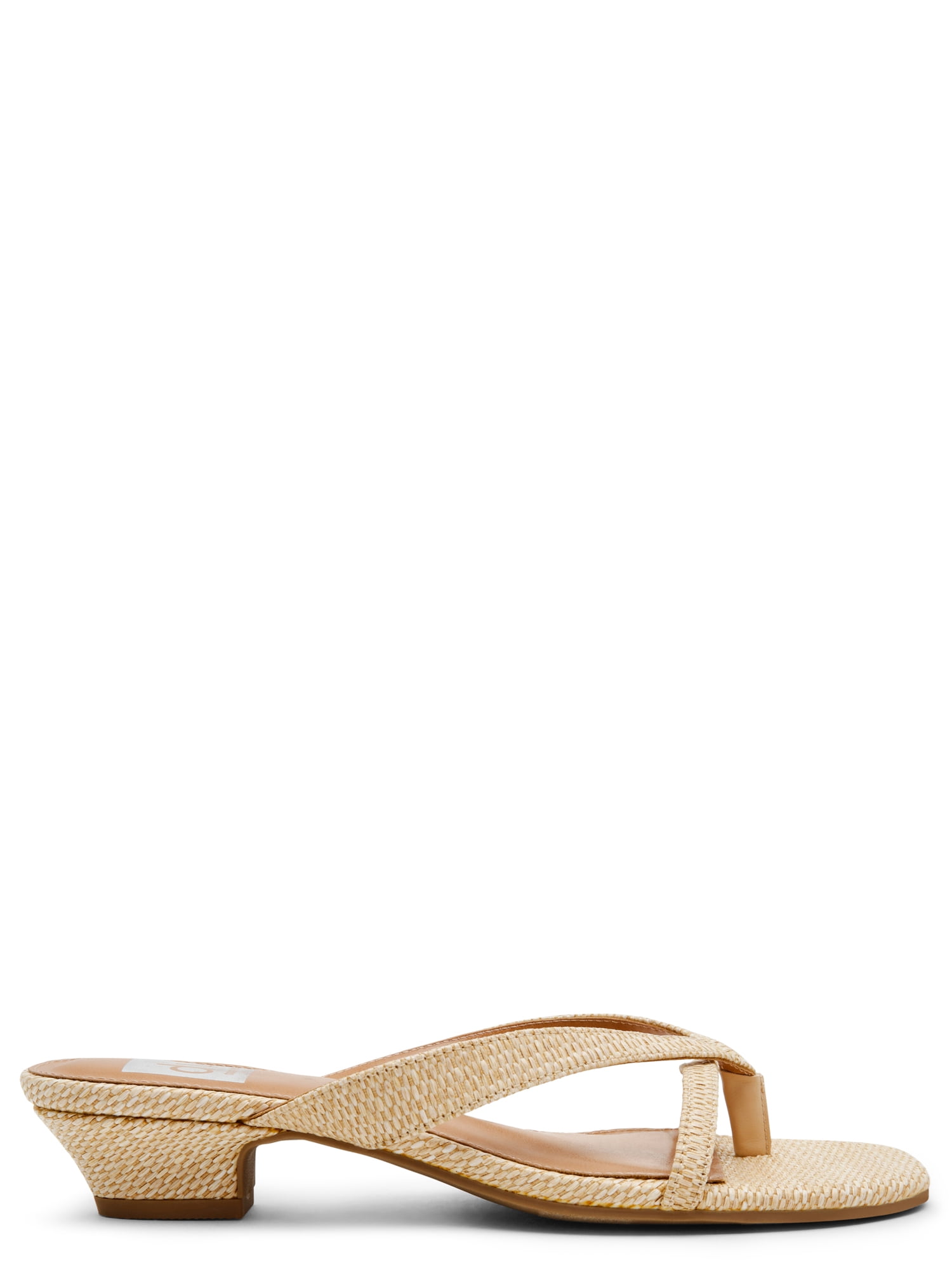 DV Dolce Vita Women's Bex Slide On Kitten Heel Sandal