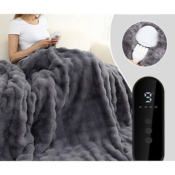 Heated Blanket - Couverture Chauffante | Premium Electric Blanket for Warmth 127*52cm