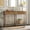 Old Pine, variant on Furvclv Solid Wooden Console Sofa Table, With 2 Drawers, Bottom Storage Shelves, Console Table, Easy Assembly, Farmhouse Console Sofa Table For Hallway, Living Room