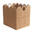 thumbnail image 1 of Cesta de Almacenamiento Decorativa con Diseño Trenzado Organizador Portátil para Guardar Objetos Pequeños Y Accesorios Contenedor para Baño Y Dormitor, 1 of 9