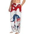 thumbnail image 2 of Disketp Gnome 4th Of July Men'S Pajama Pants - Ultra Soft Fleece Sleep And Lounge Pants (Size: S-Xxl), 2 of 9