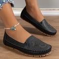 thumbnail image 5 of Loafers for Women Business Casual Shoes Comfortable Lightweight Penny Loafers Slip On Work Flats Moccasins Driving Boat Shoes, 5 of 6