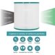 thumbnail image 4 of Replacement Hepa Filter Compatible With Dyson Pure Cool Link Tp01 Tp02, Tp03, Bp01, Am11 Purifier, Comparable To Part 968126-03, 4 of 5